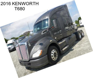 2016 KENWORTH T680