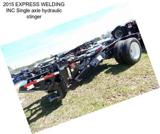 2015 EXPRESS WELDING INC Single axle hydraulic stinger