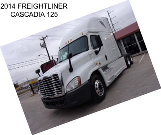 2014 FREIGHTLINER CASCADIA 125