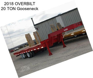 2018 OVERBILT 20 TON Gooseneck