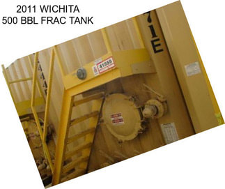 2011 WICHITA 500 BBL FRAC TANK