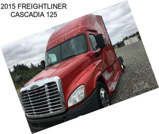 2015 FREIGHTLINER CASCADIA 125