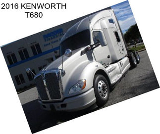 2016 KENWORTH T680