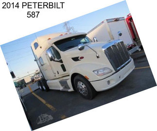 2014 PETERBILT 587