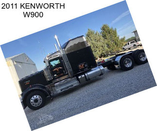 2011 KENWORTH W900