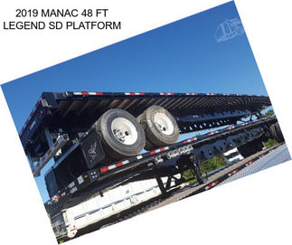 2019 MANAC 48 FT LEGEND SD PLATFORM