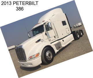 2013 PETERBILT 386