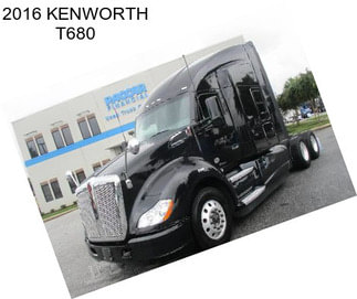 2016 KENWORTH T680