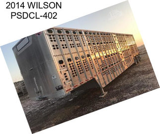 2014 WILSON PSDCL-402