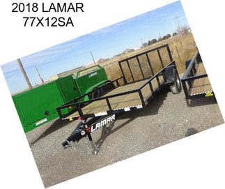 2018 LAMAR 77X12SA