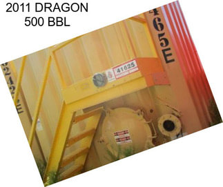 2011 DRAGON 500 BBL