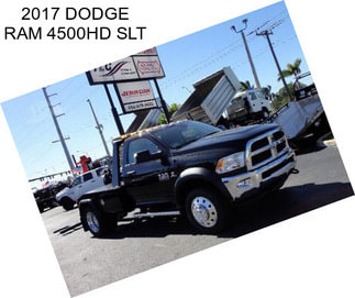 2017 DODGE RAM 4500HD SLT