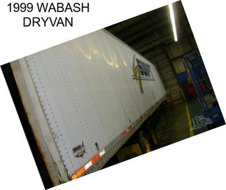 1999 WABASH DRYVAN