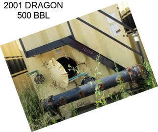 2001 DRAGON 500 BBL