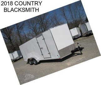 2018 COUNTRY BLACKSMITH