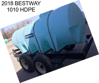 2018 BESTWAY 1010 HDPE