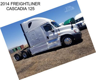 2014 FREIGHTLINER CASCADIA 125