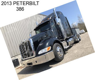 2013 PETERBILT 386