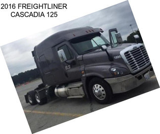 2016 FREIGHTLINER CASCADIA 125