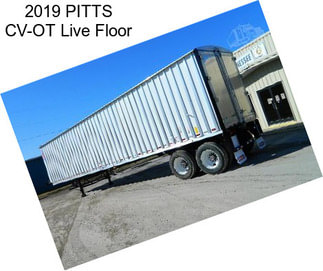 2019 PITTS CV-OT Live Floor