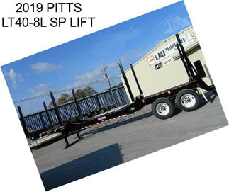 2019 PITTS LT40-8L SP LIFT