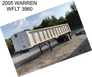 2005 WARREN WFLT 3960