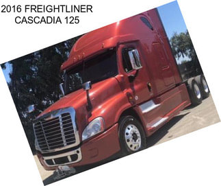 2016 FREIGHTLINER CASCADIA 125