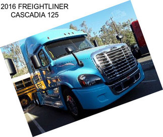 2016 FREIGHTLINER CASCADIA 125