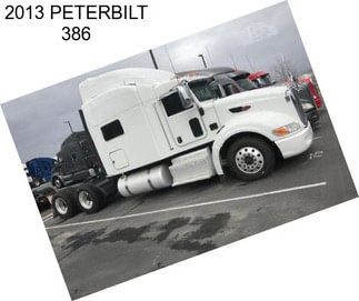 2013 PETERBILT 386