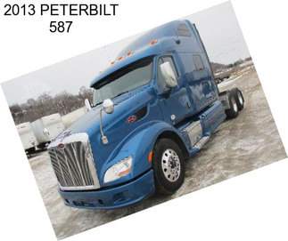 2013 PETERBILT 587