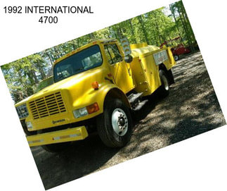 1992 INTERNATIONAL 4700