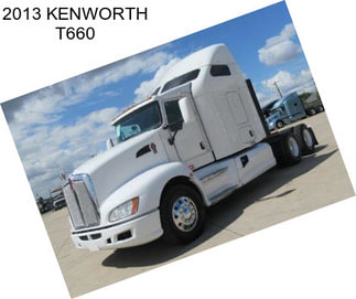 2013 KENWORTH T660