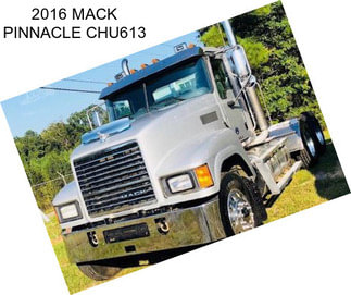 2016 MACK PINNACLE CHU613