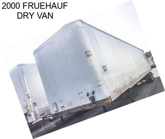 2000 FRUEHAUF DRY VAN