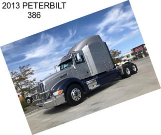 2013 PETERBILT 386