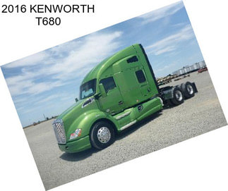 2016 KENWORTH T680