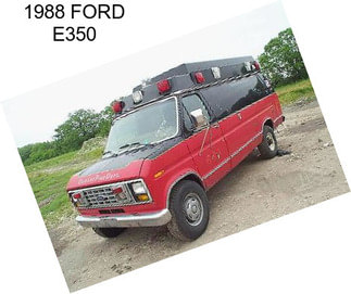 1988 FORD E350