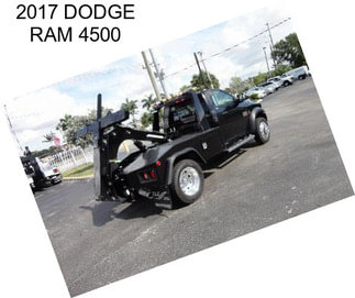 2017 DODGE RAM 4500