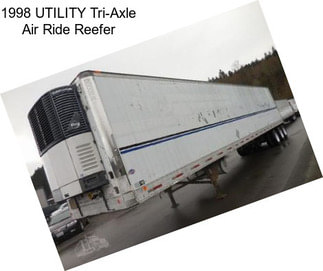 1998 UTILITY Tri-Axle Air Ride Reefer