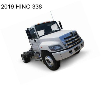 2019 HINO 338