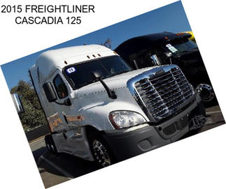 2015 FREIGHTLINER CASCADIA 125