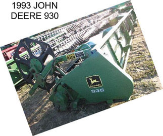 1993 JOHN DEERE 930