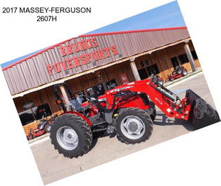 2017 MASSEY-FERGUSON 2607H