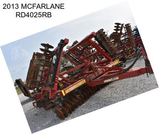 2013 MCFARLANE RD4025RB