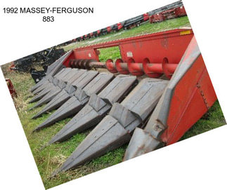 1992 MASSEY-FERGUSON 883