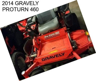 2014 GRAVELY PROTURN 460