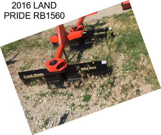 2016 LAND PRIDE RB1560