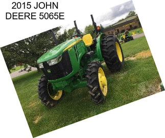 2015 JOHN DEERE 5065E