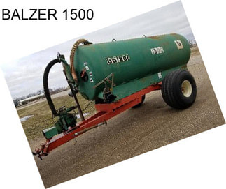 BALZER 1500
