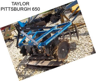 TAYLOR PITTSBURGH 650